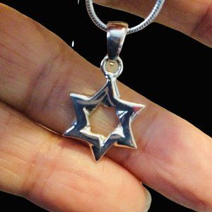 Small Silver Star Of David